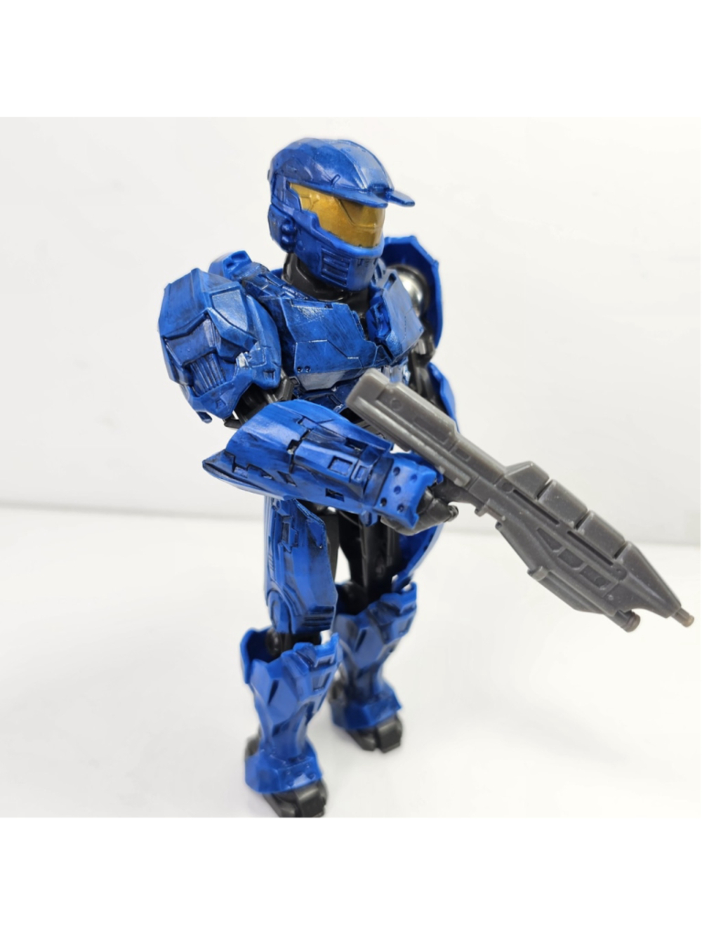 Mega Bloks Halo Wars Xbox Collector UNSC Spartan-II Blue #29673